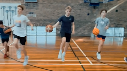 basketball training session